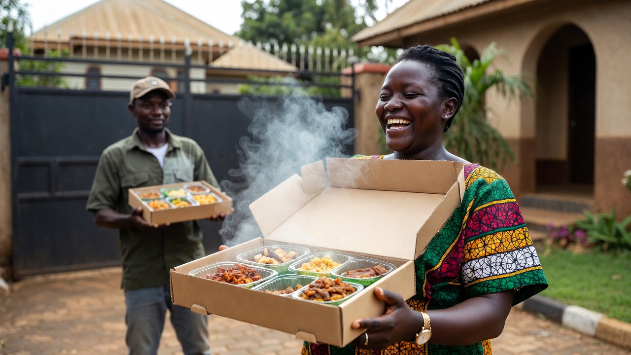 Delicious food delivery